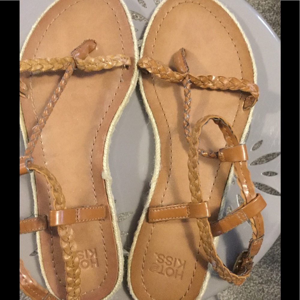 Simple flat sandals